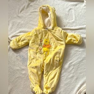 Winnie the Pooh baby snow suit 3-6 months